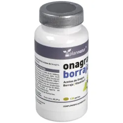 Plannatur onagra + borraja + vitamina e 500mg 120caps | Farmacia Barata