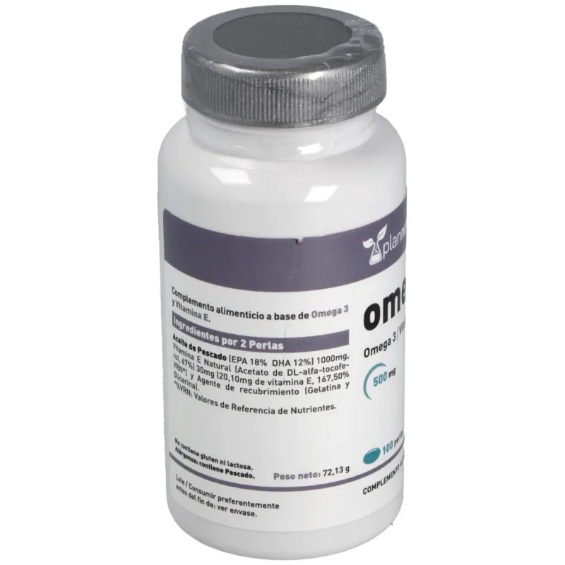 Plannatur omega 3 500mg 100caps | Farmacia Barata