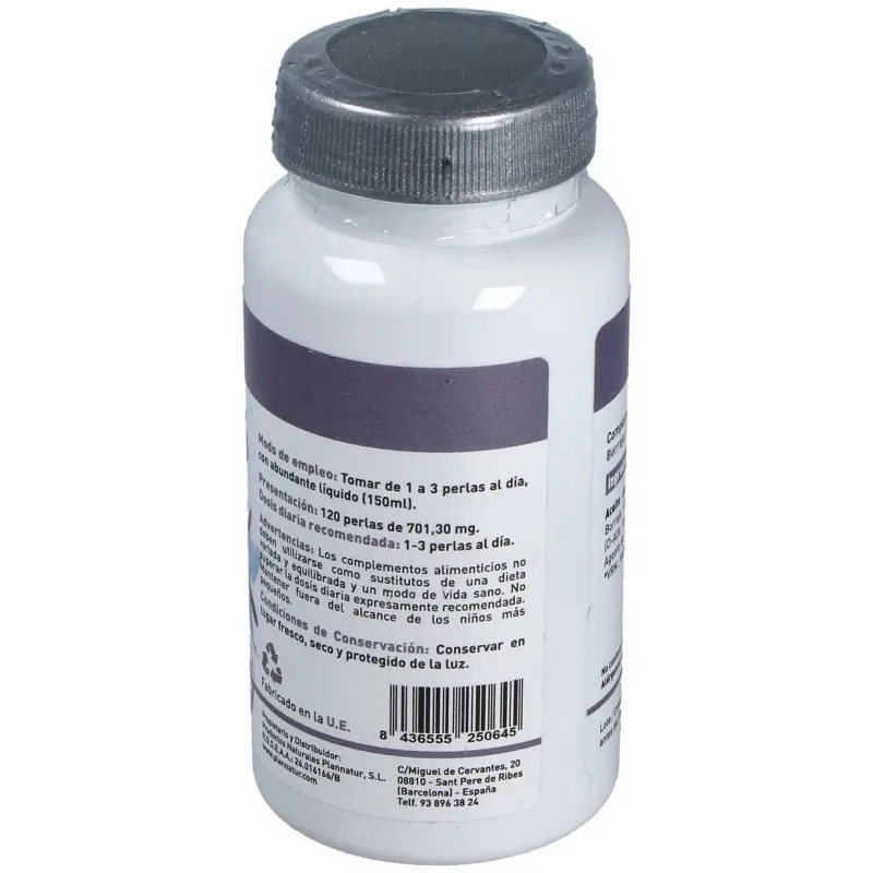 Omega 3+6 borraja + salmon 500mg. 120perlas | Farmacia Barata
