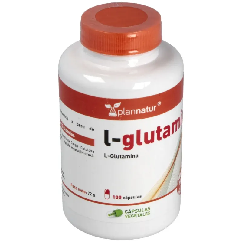 Plannatur l-glutamina 100caps | Farmacia Barata