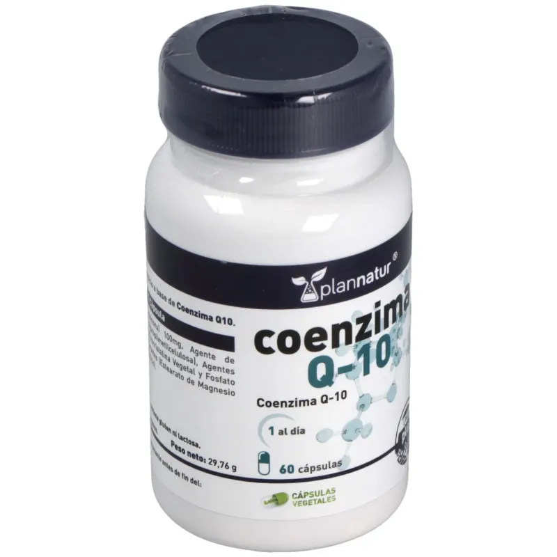 Plannatur coenzyme q10 100mg 60caps | Farmacia Barata