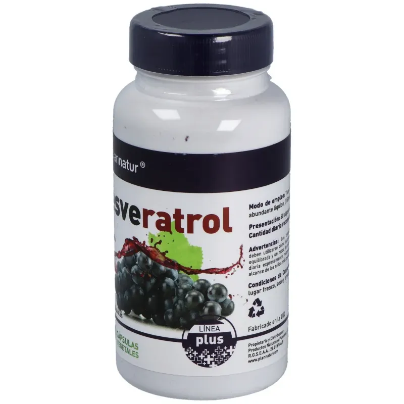 Plannatur resveratrol 60caps | Farmacia Barata