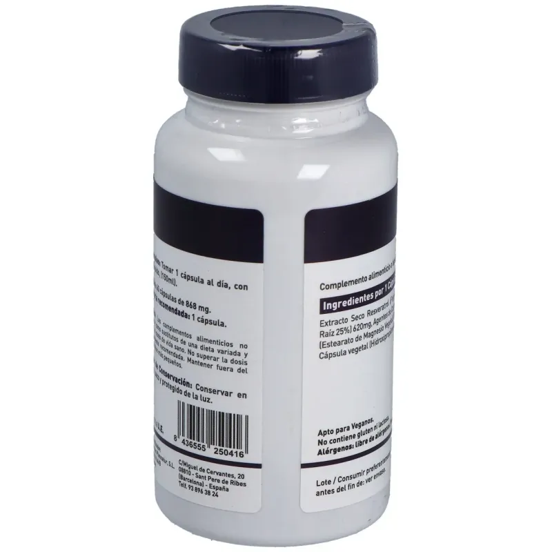 Plannatur resveratrol 60caps | Farmacia Barata