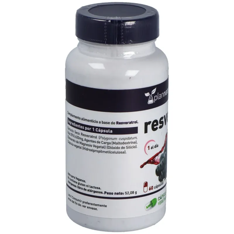 Plannatur resveratrol 60caps | Farmacia Barata