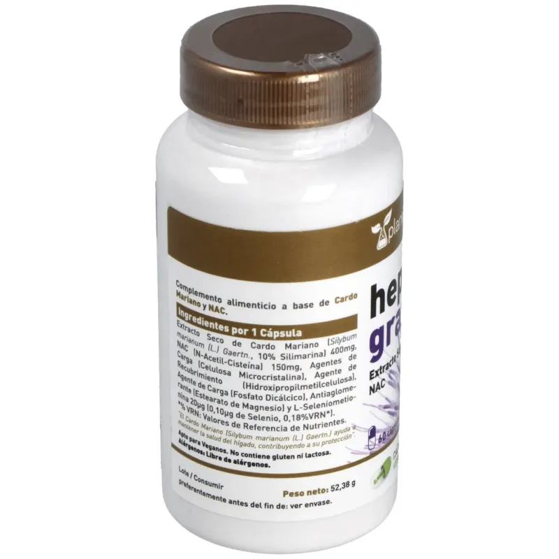 Hepatic gras 60cap. | Farmacia Barata
