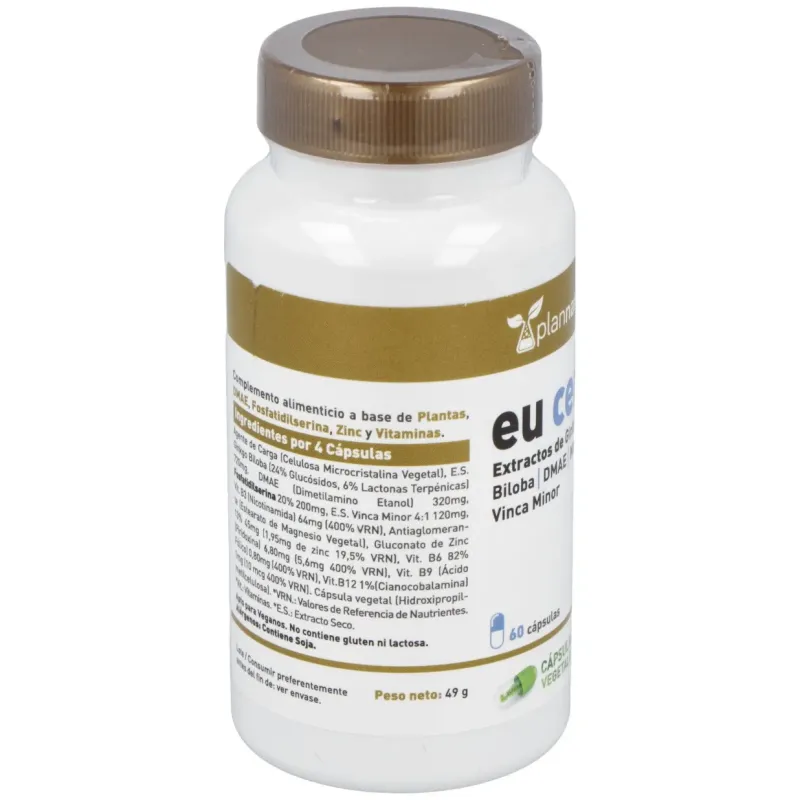 Plannatur eu cerebrum 60 perlas | Farmacia Barata
