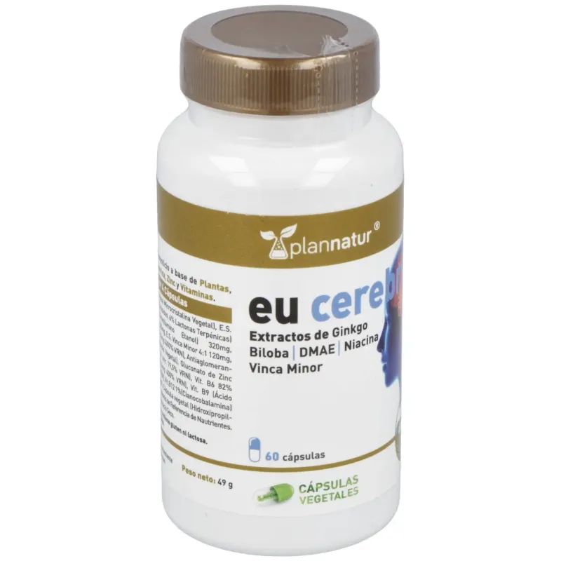 Plannatur eu cerebrum 60 perlas | Farmacia Barata