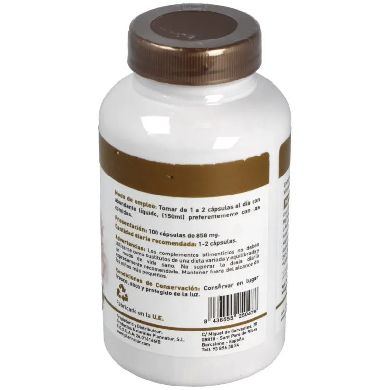 Plannatur calcium coralino 100caps | Farmacia Barata
