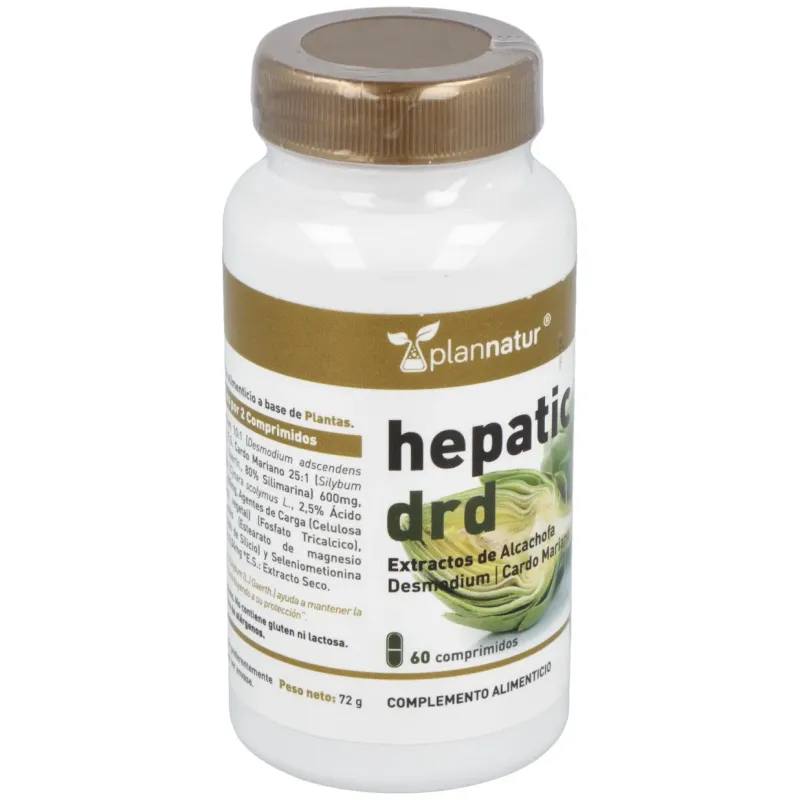 Plannatur hepatic drd 60comp | Farmacia Barata