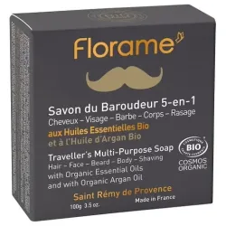 Florame homme savon du baroudeur 5 en 1 100g