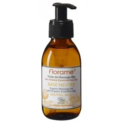 Florame huile massage base neutre 120ml
