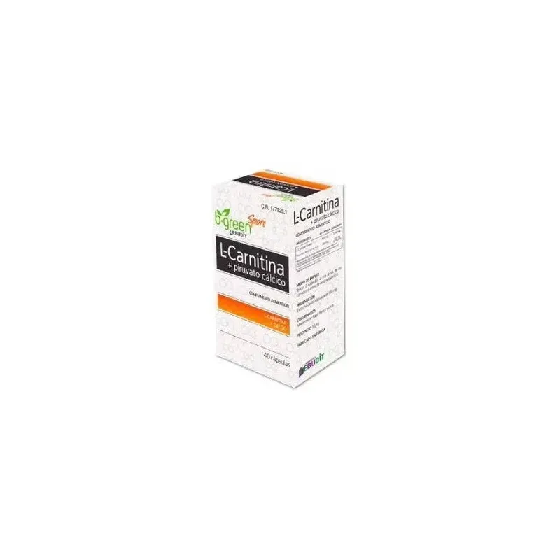B-green l-carnitina piruvato cálcico 40caps