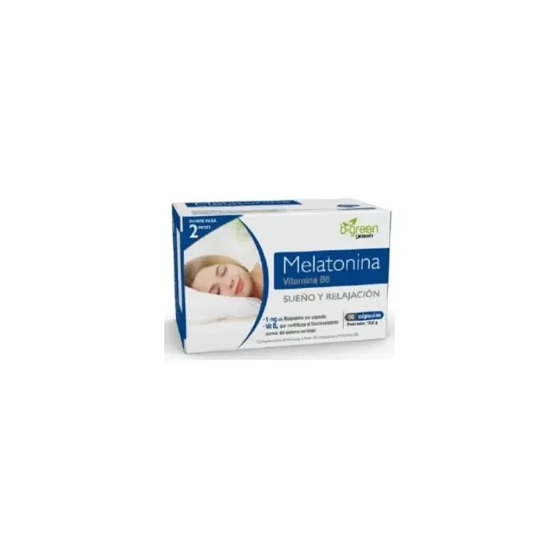 B green melatonina 60caps | Farmacia Barata