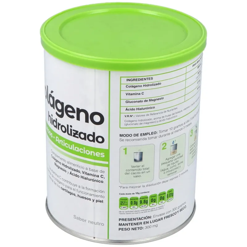B-green colágeno hidrolizado 300g | Farmacia Barata