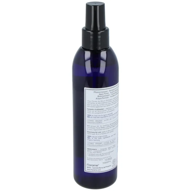 Agua flora de aciano 200ml. bio | Farmacia Barata