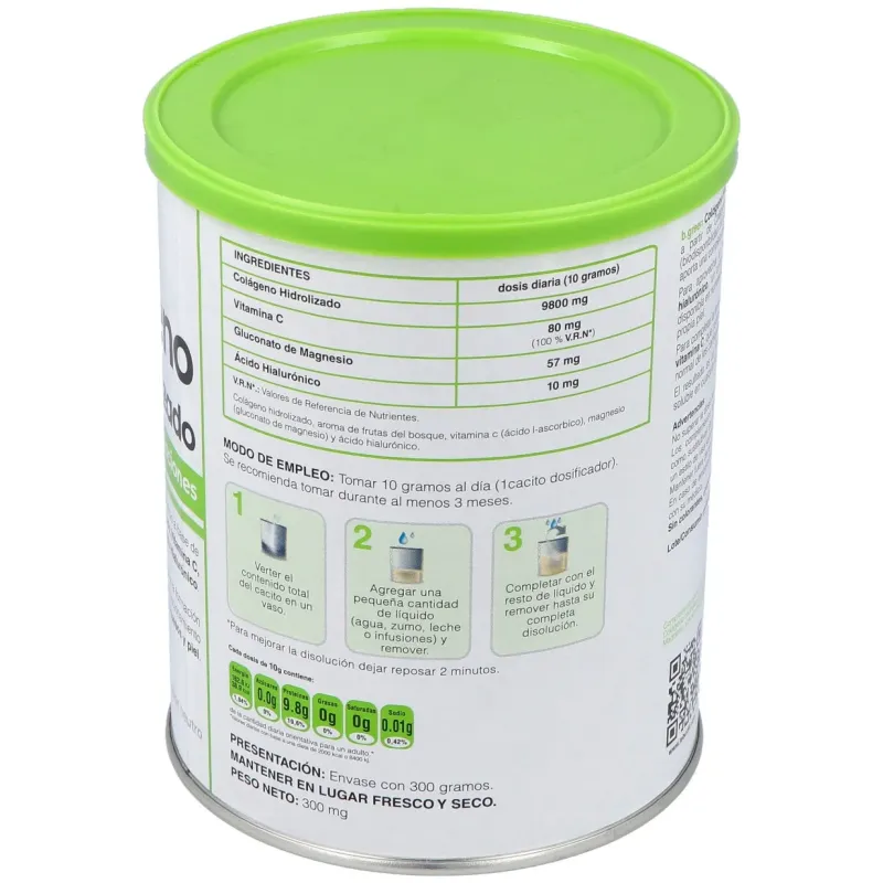 B-green colágeno hidrolizado 300g | Farmacia Barata