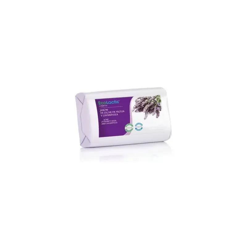 Ecolactis jabon eco 10% leche de yegua lavanda 100g | Farmacia Barata