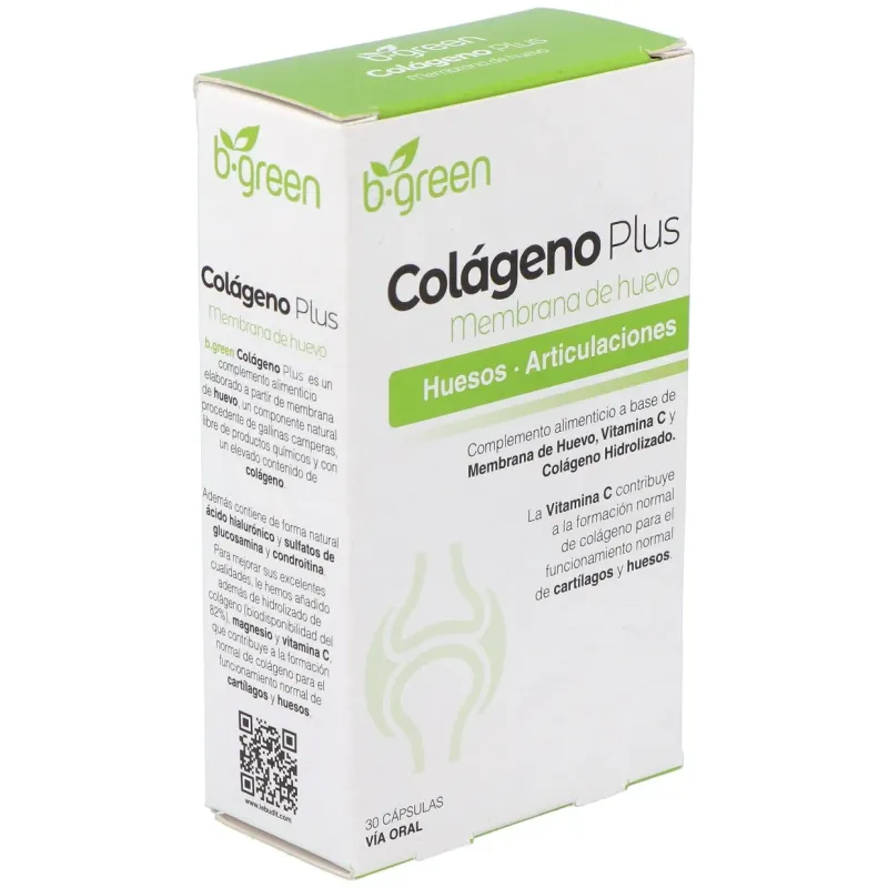 B-green colágeno plus 30cáps | Farmacia Barata