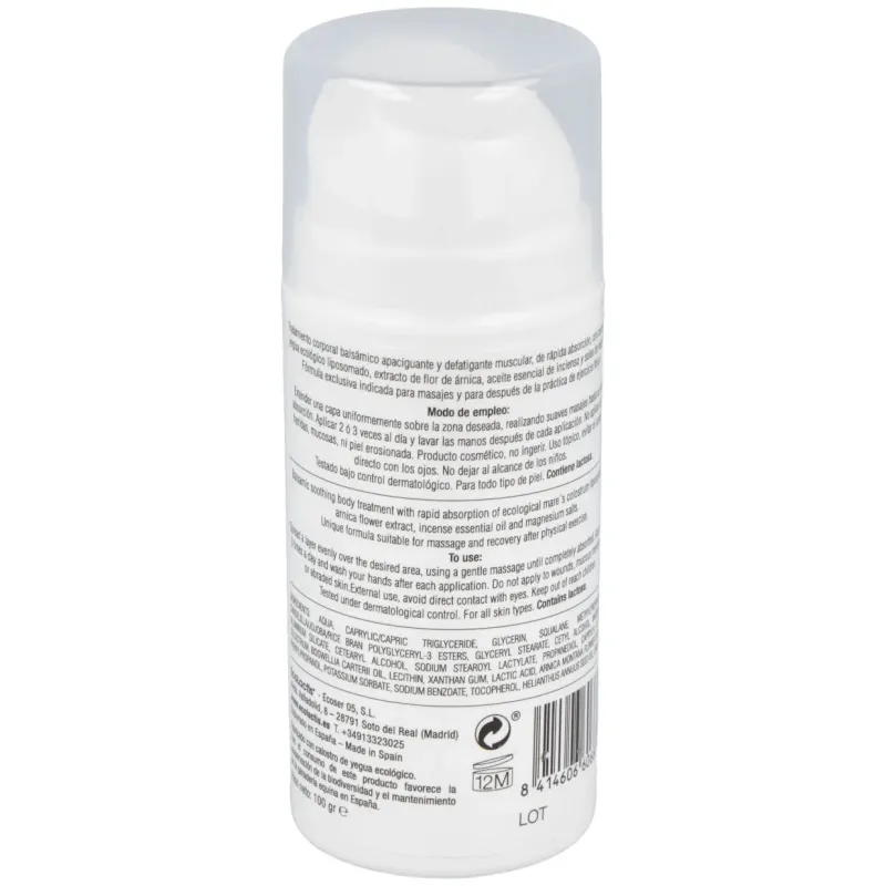 Crema balsamica calostro-arnica-incien.-mg.100ml. | Farmacia Barata