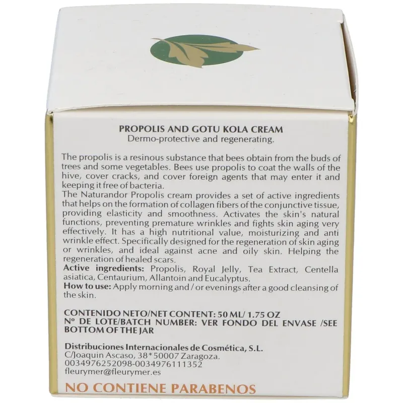 Fleurymer crema hidratante de propoleo naturandor 50ml | Farmacia Barata