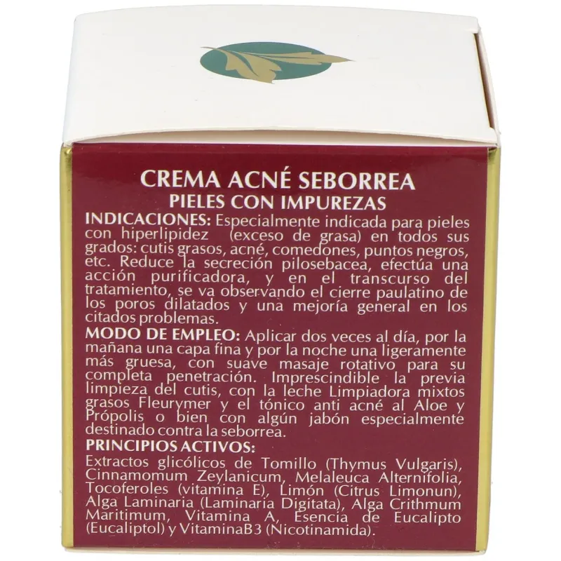 Fleurymer crema acne-seborrea 50ml | Farmacia Barata