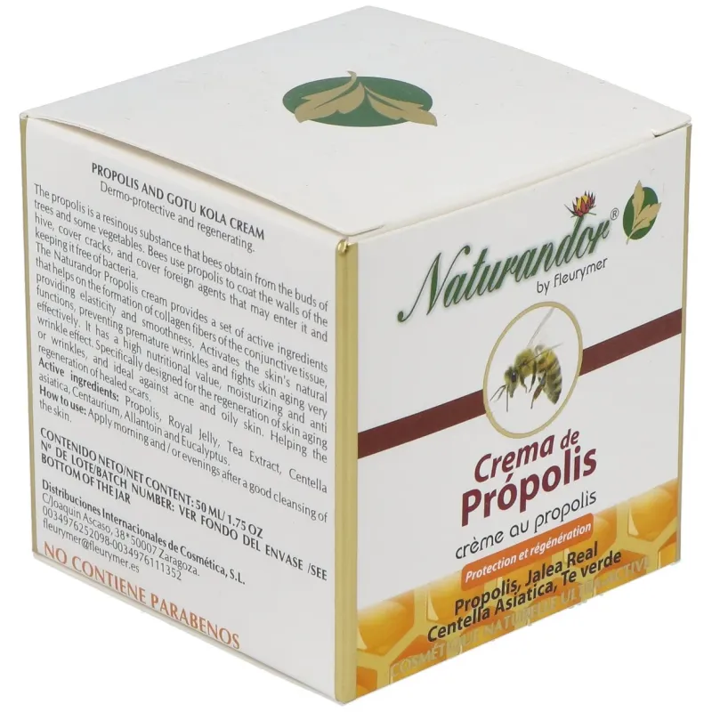 Fleurymer crema hidratante de propoleo naturandor 50ml | Farmacia Barata