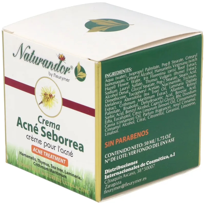 Fleurymer crema acne-seborrea 50ml | Farmacia Barata