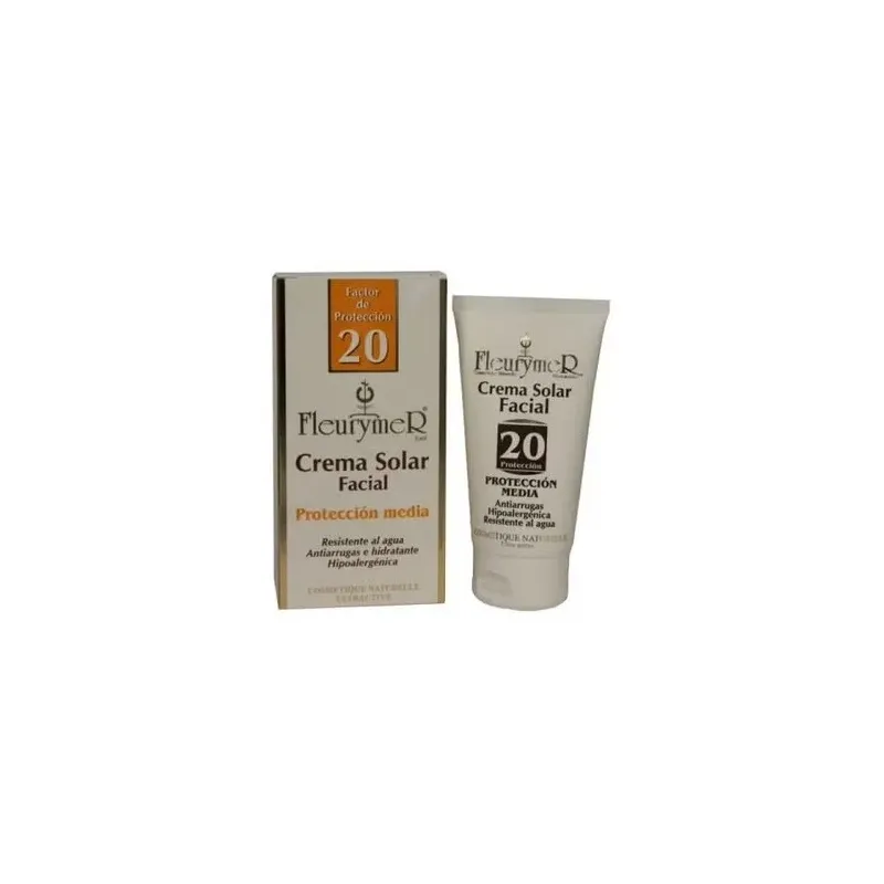Fleurymer crema solar facial f20 tubo 80ml | Farmacia Barata