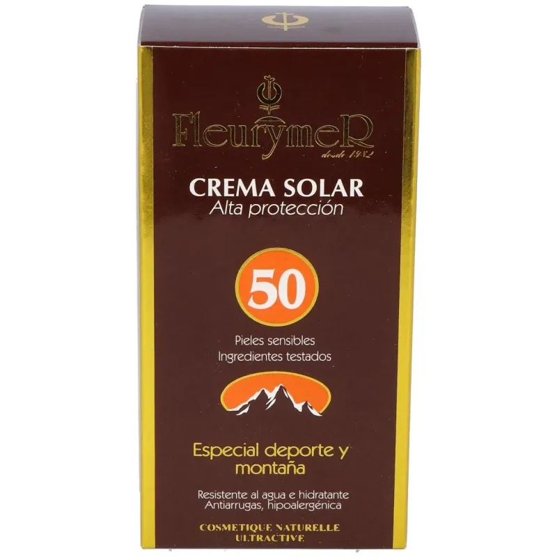 Fleurymer crema solar facial spf-50 montaña | Farmacia Barata