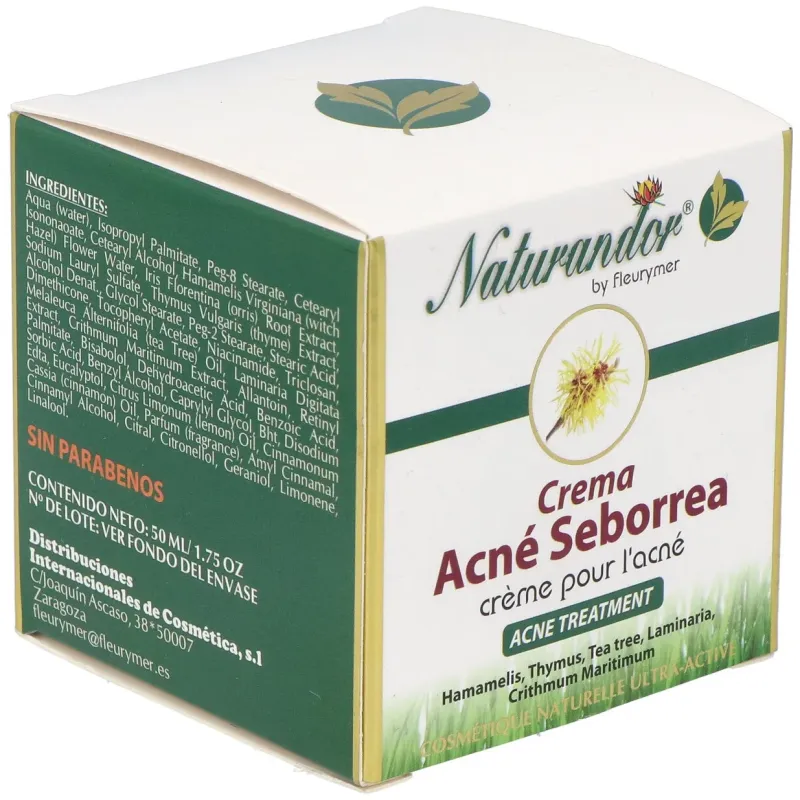 Fleurymer crema acne-seborrea 50ml | Farmacia Barata