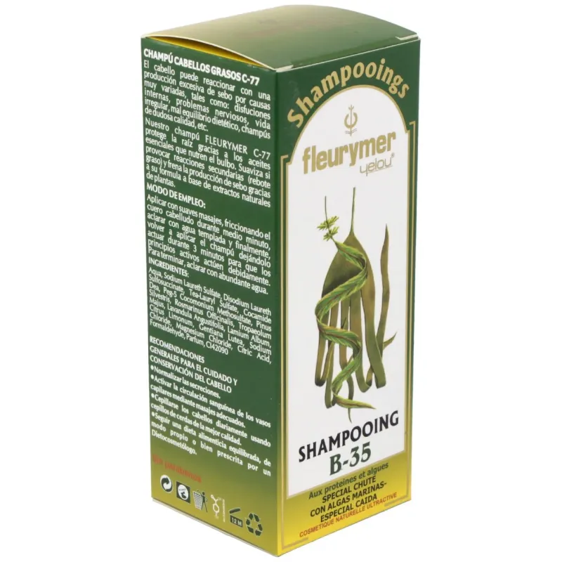 Fleurymer champu antigrasa c-77 200ml | Farmacia Barata