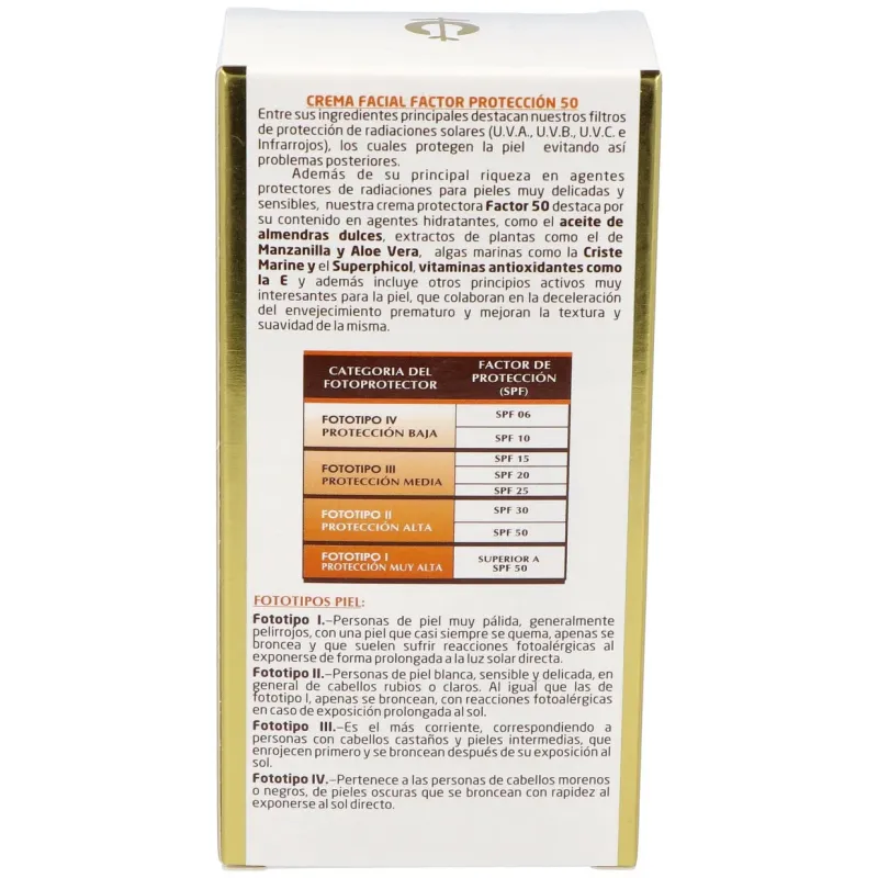 Fleurymer crema solar facial spf50 80ml | Farmacia Barata