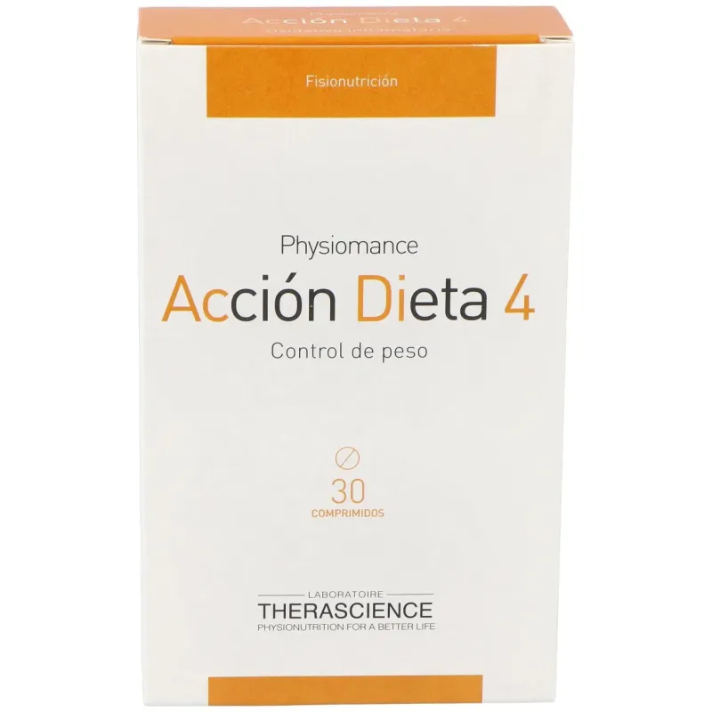 Physiomance accion dieta 4 30comp. | Farmacia Barata