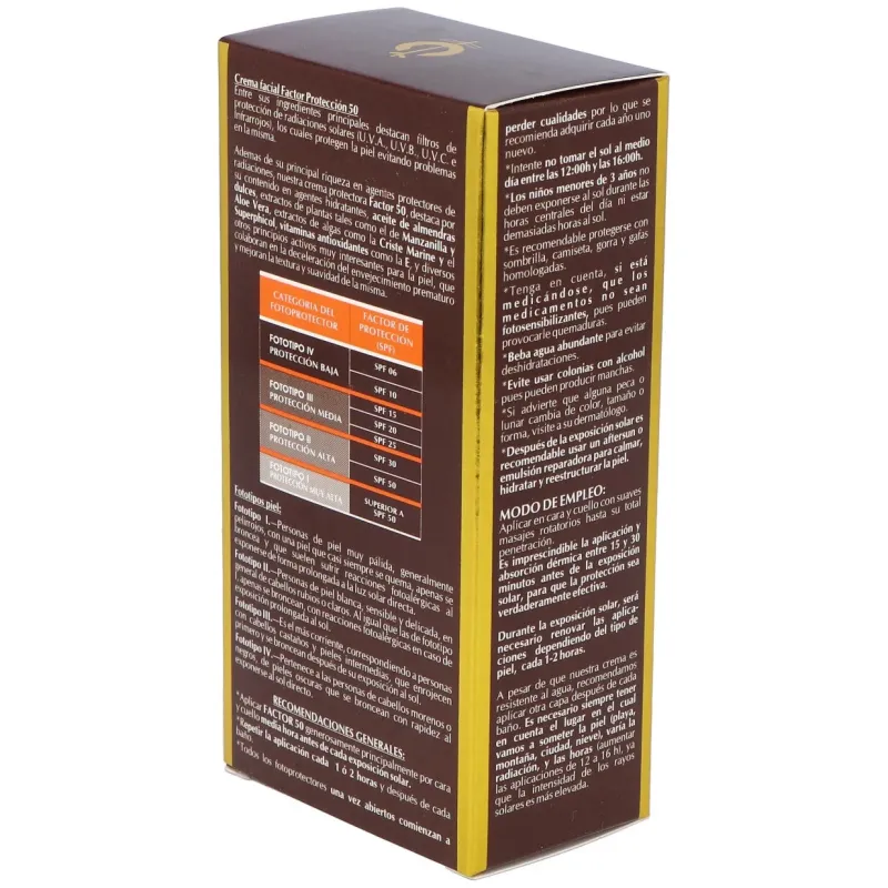 Fleurymer crema solar facial spf-50 montaña | Farmacia Barata