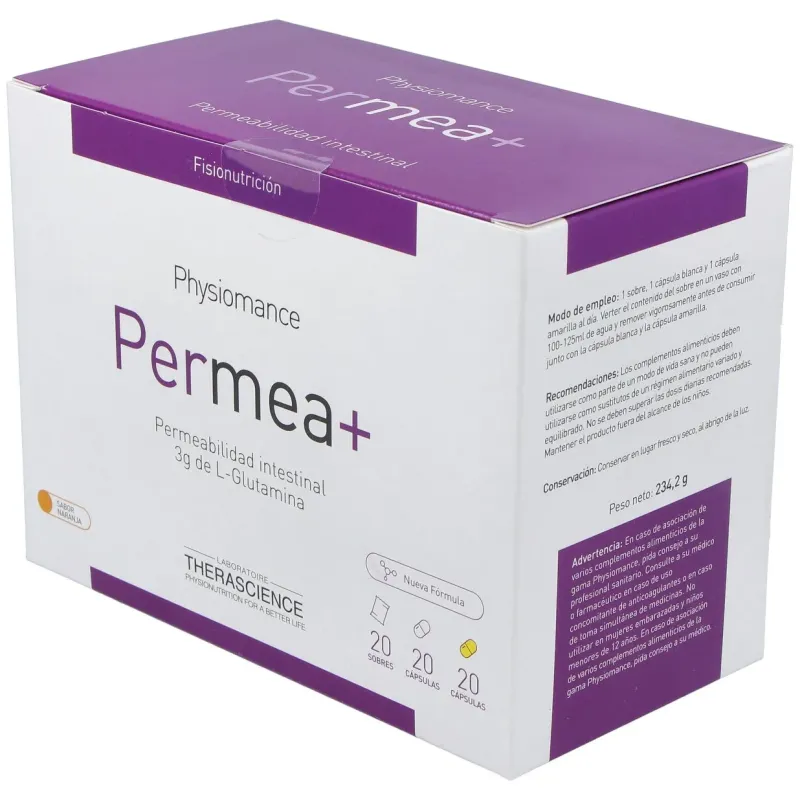 Physiomance permea+ 20 sobre + 20caps + 20cpr | Farmacia Barata