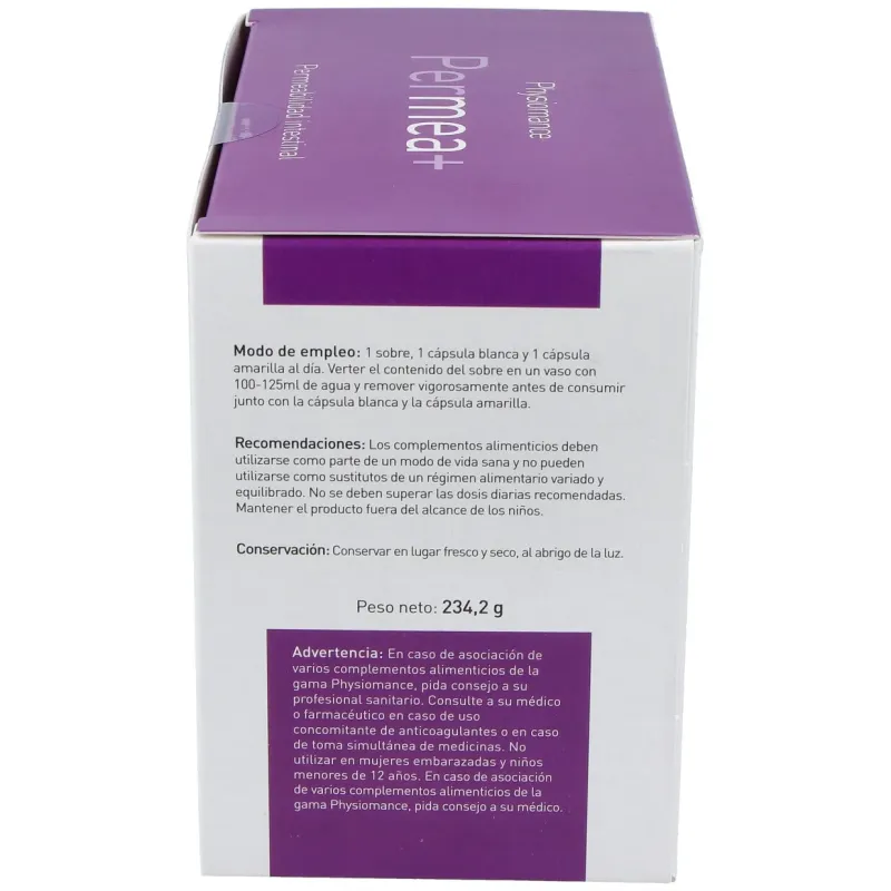 Physiomance permea+ 20 sobre + 20caps + 20cpr | Farmacia Barata