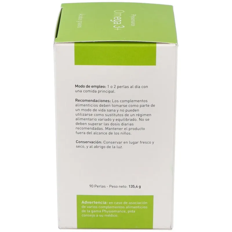 Physiomance omega 3 plus 90perlas | Farmacia Barata