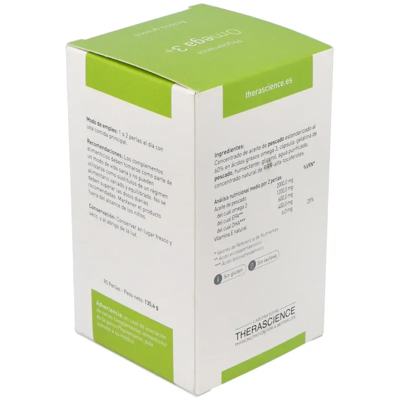 Physiomance omega 3 plus 90perlas | Farmacia Barata