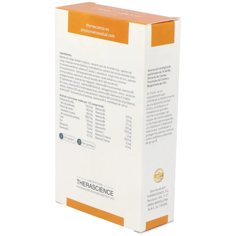 Physiomance accion dieta 4 30comp. | Farmacia Barata