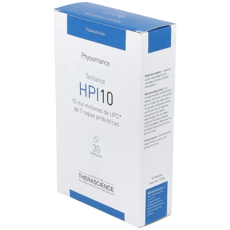 Teoliance hpi 10 30cap. | Farmacia Barata