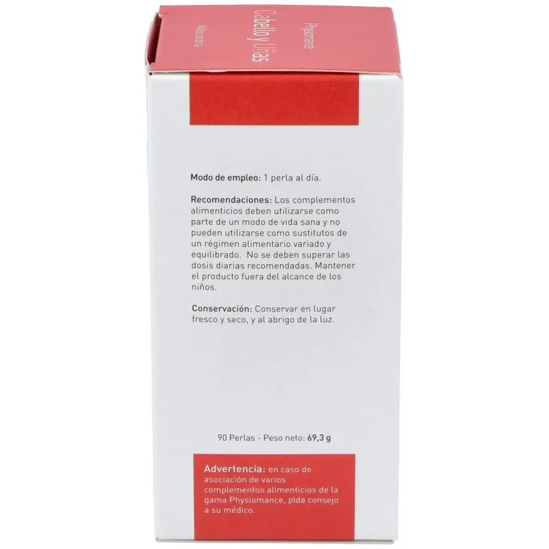 Physiomance cabello y uñas 90cap. | Farmacia Barata