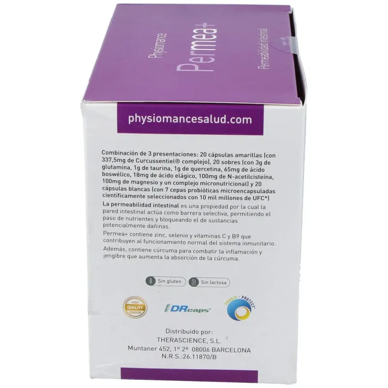 Physiomance permea+ 20 sobre + 20caps + 20cpr | Farmacia Barata