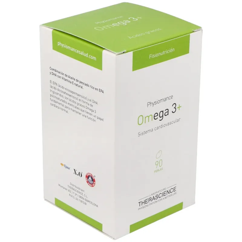 Physiomance omega 3 plus 90perlas | Farmacia Barata