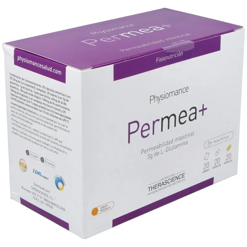 Physiomance permea+ 20 sobre + 20caps + 20cpr | Farmacia Barata