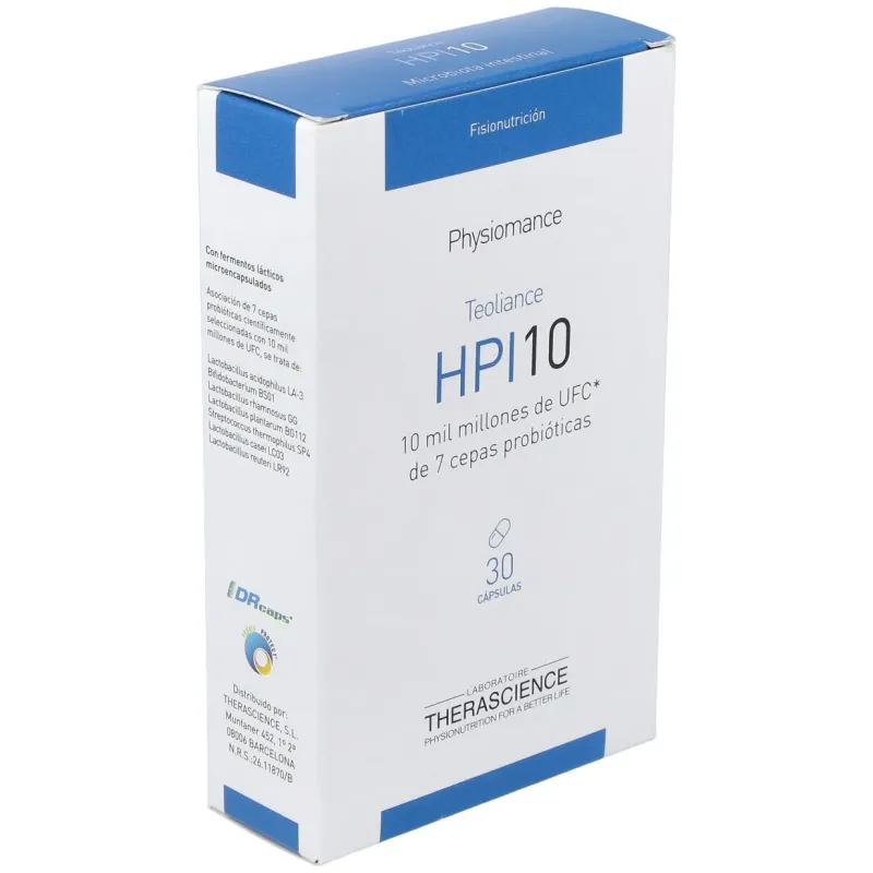 Teoliance hpi 10 30cap. | Farmacia Barata