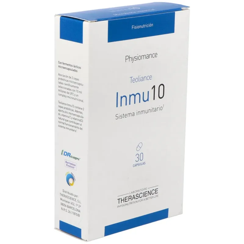 Teoliance immu10 30cap. | Farmacia Barata