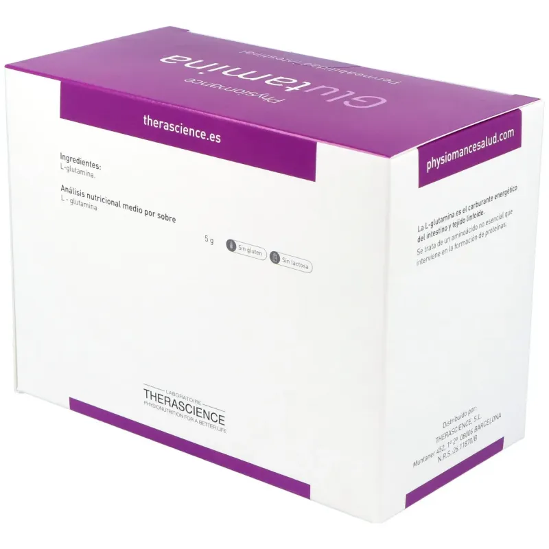 Physiomance glutamina 30 sobres | Farmacia Barata