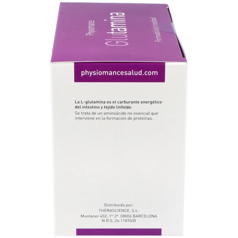 Physiomance glutamina 30 sobres | Farmacia Barata