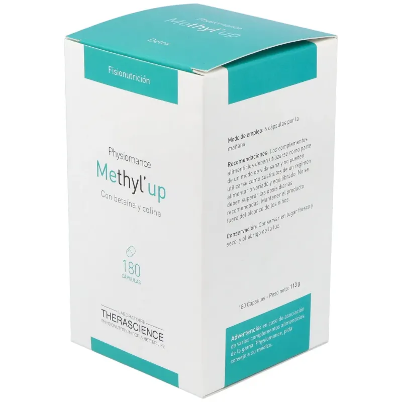 Physiomance methyl up 180cap. | Farmacia Barata