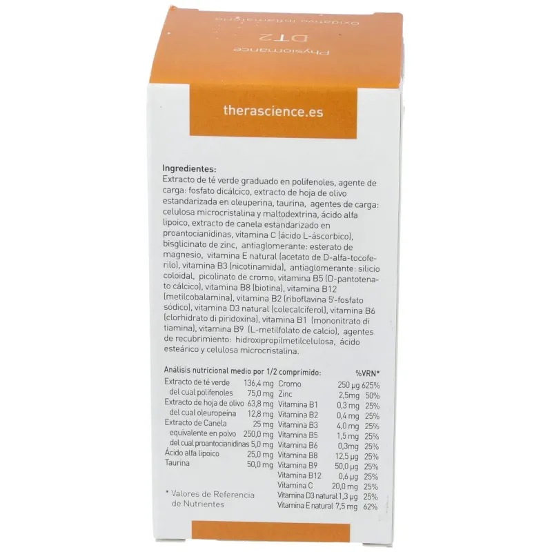 Physiomance dt2 60comp. | Farmacia Barata